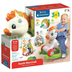 50928 INTERAKTYWNY EDUKACYJNY KONIK MARCINEK JEŹDZIK CLEMENTONI
