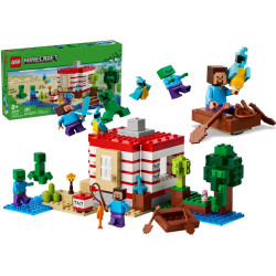 21275  Klocki Lego Minecraft Dom TNT w dżungli  287 elementów