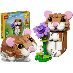 31376 Klocki Lego Creator Uroczy chomik z kwiatkiem 166 elementów 