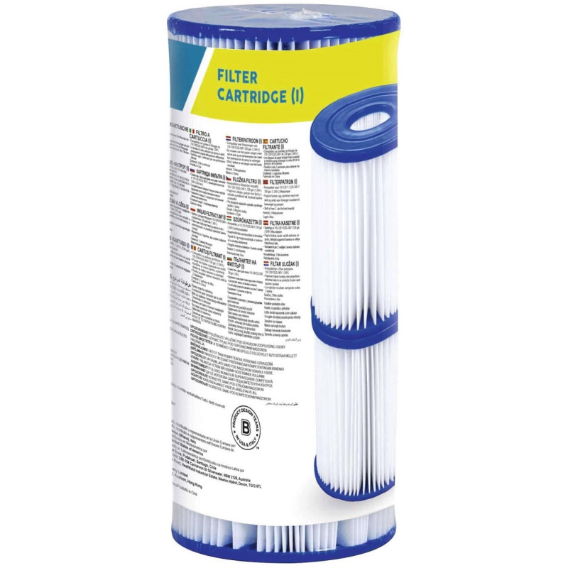 58093 Filtr wkład do pompy basenowej typ I Bestway 2 szt