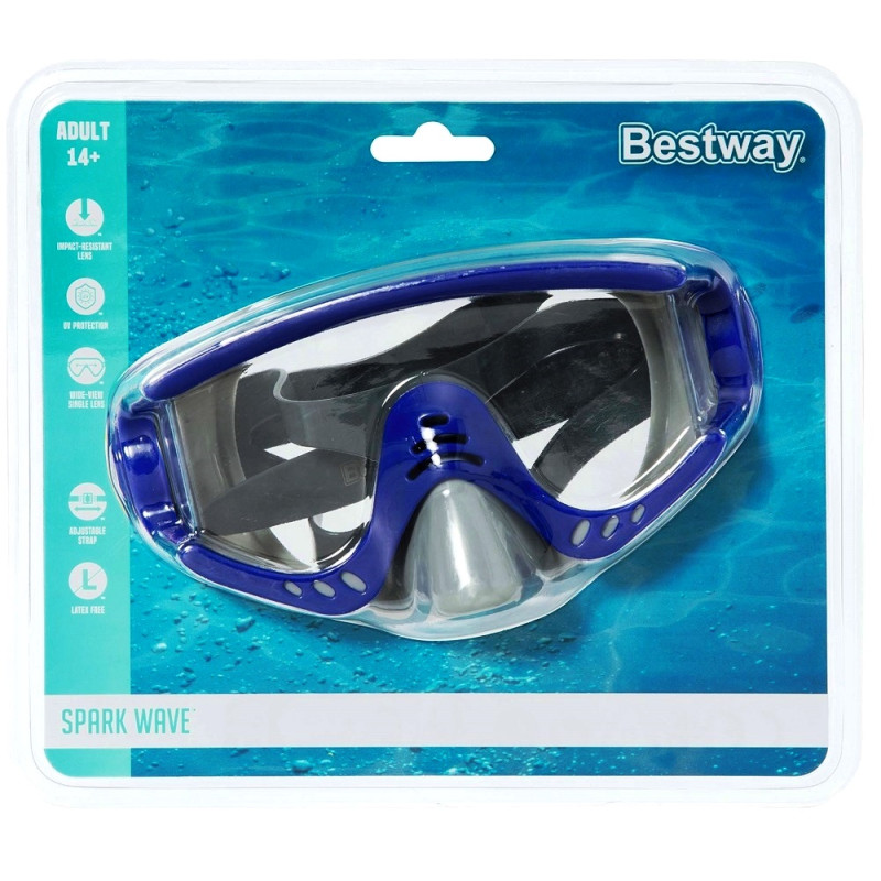 22044 Maska do pływania nurkowania okulary Bestway 14+ 