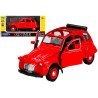 1:34 Metalowy model Welly Citroen 2 CV czerwony Old Timer