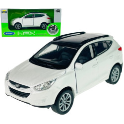 1:34 METALOWY MODEL WELLY HYUNDAI TUCSON IX 35 Biały 43648SW-F 