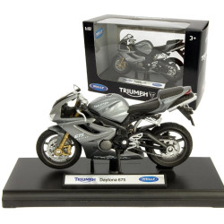 1:18 METALOWY MODEL WELLY TRIUMPH DAYTONA 675 MOTOR 12822