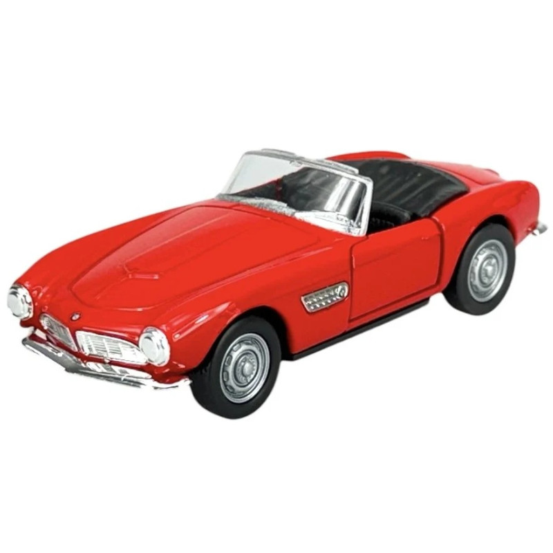 1:34 Metalowy model Welly BMW 507 czerwony Old Timer