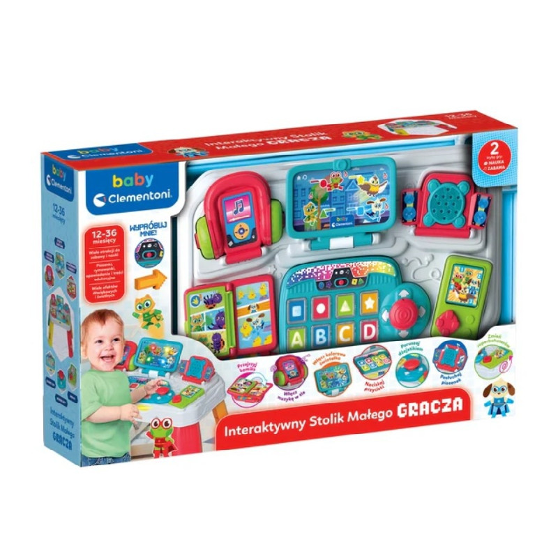 50385 Clementoni Baby Interatywny Stolik Małego Gracza 