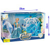 * 5205 KARETA DLA LALEK + KOŃ CHODZĄCY LALKA KAROCA 