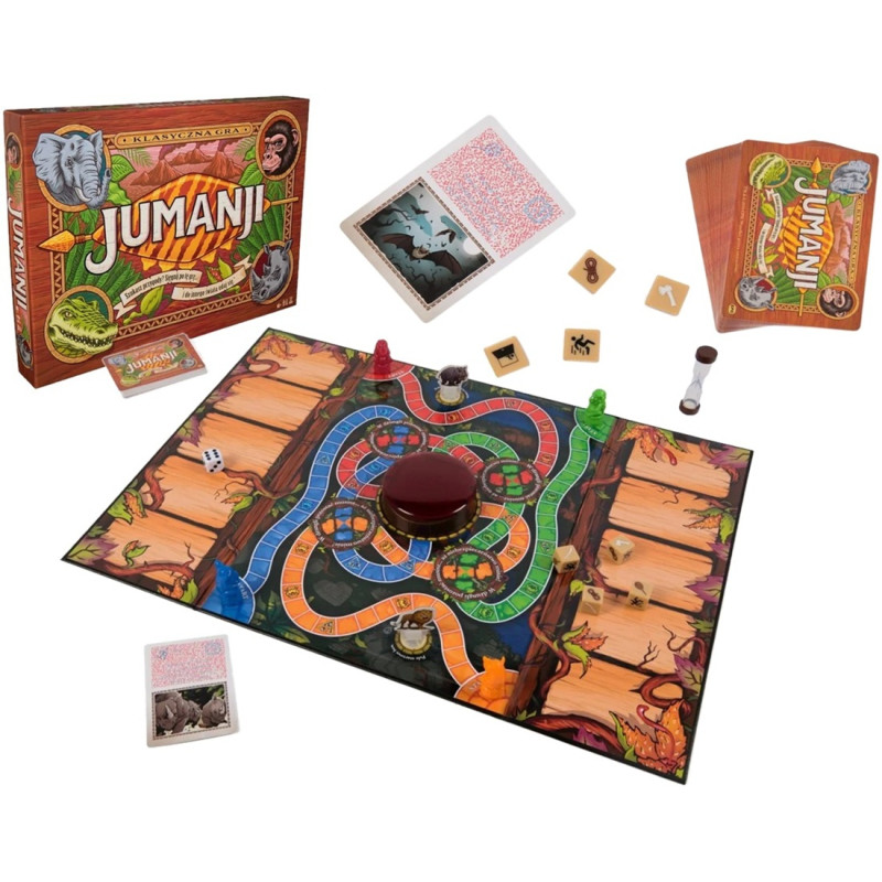 6464 Gra planszowa rodzinna Jumanji klasyczna gra