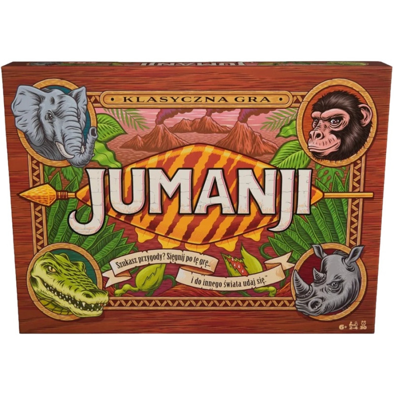 6464 Gra planszowa rodzinna Jumanji klasyczna gra