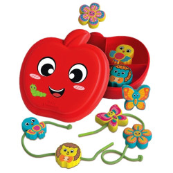 17632 Clementoni Baby Montessori Jabłko i Przyjaciele zabawka edukacyjna
