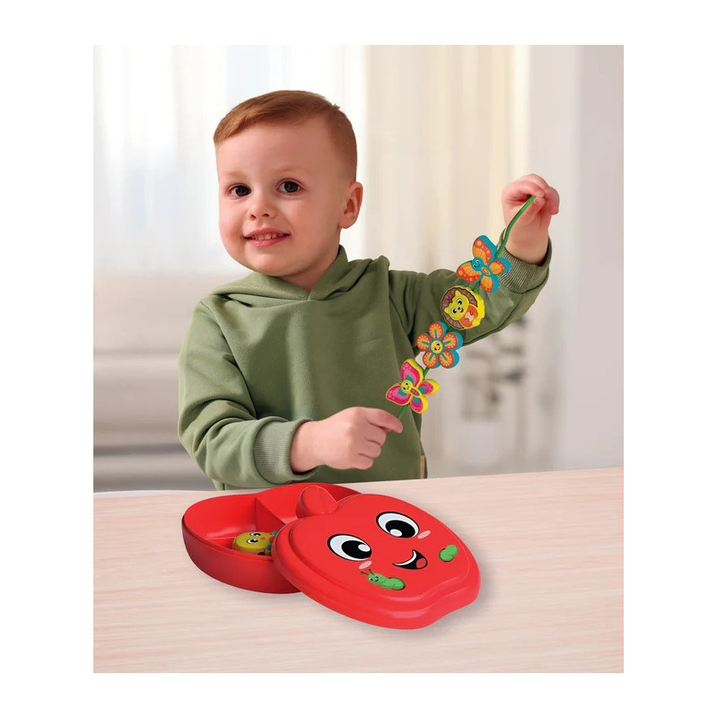 17632 Clementoni Baby Montessori Jabłko i Przyjaciele zabawka edukacyjna