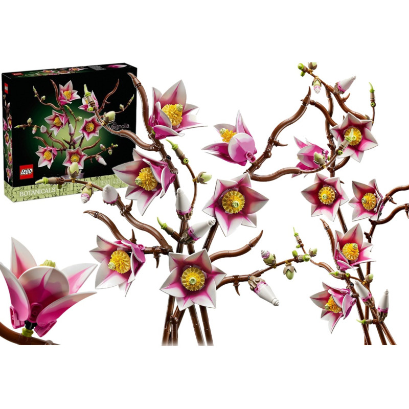11510  Klocki Lego Botanicals Gałązki magnolii  435 elementów 