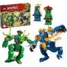 71853 Klocki Lego Ninjago Bitwa w smoczym mechu Jaya 107 elementów