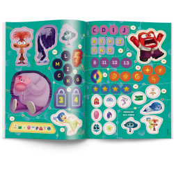 4696 Disney Pixar W Głowie się nie mieści 2 100 Brokatowych Naklejek