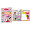 4672 Disney Minnie 100 Brokatowych Naklejek Praca Zbiorowa 