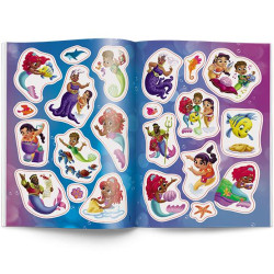4870 Disney Junior Ariel Kolorowanka z naklejkami Praca Zbiorowa