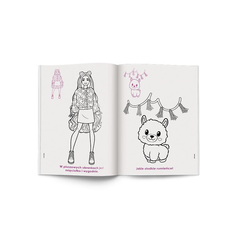 9203 Barbie Kolorowanka z naklejkami Praca Zbiorowa
