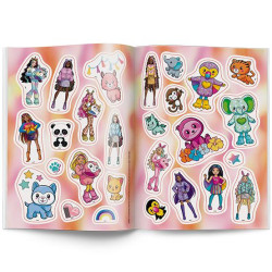 9203 Barbie Kolorowanka z naklejkami Praca Zbiorowa