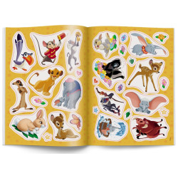 9197 Disney Kolorowanka z naklejkami Praca Zbiorowa 
