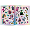 3996 Monster High 100 Brokatowych Naklejek Praca Zbiorowa 