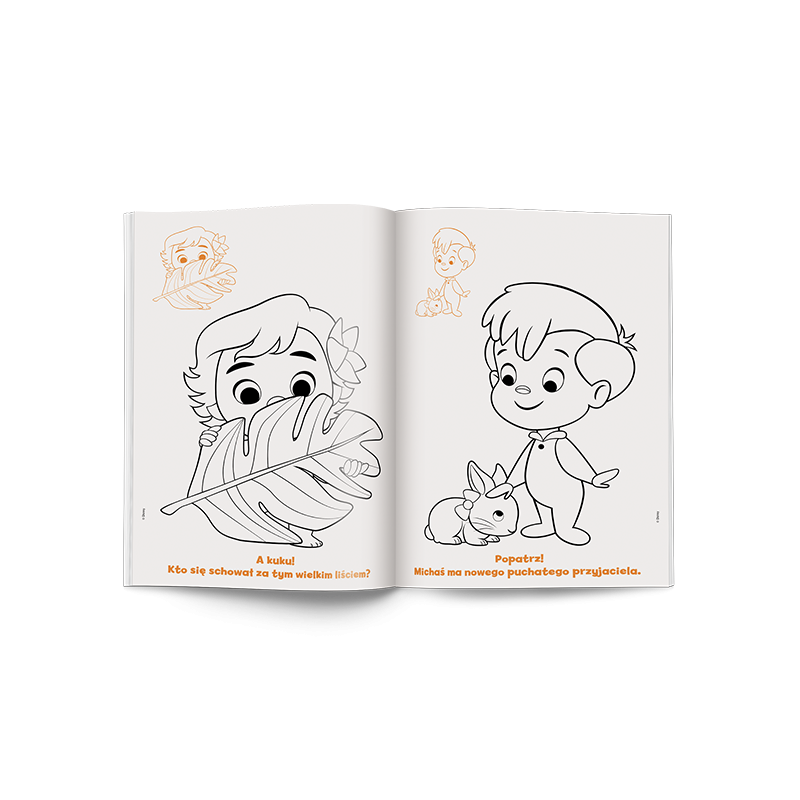 0100 Disney Maluch Kolorowanka z naklejkami Praca Zbiorowa