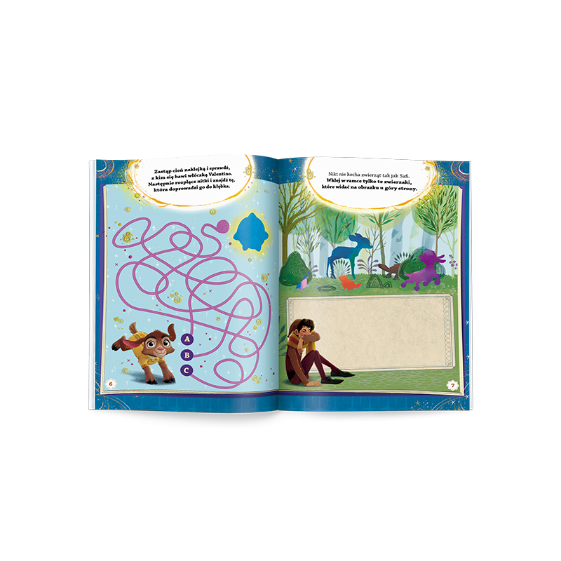 3040 Disney Życzenie 100 Brokatowych Naklejek Praca Zbiorowa