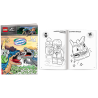 1459 Lego Jurassic World Kolorowanka z naklejkami Praca zbiorowa  