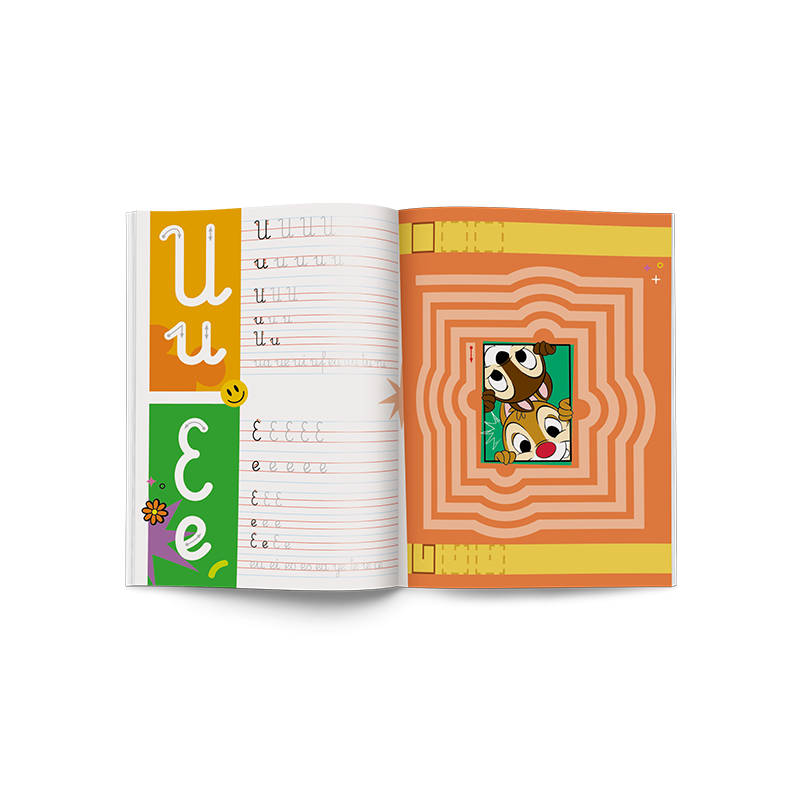 5600 Disney Uczy Miki Kaligrafia Praca zbiorowa