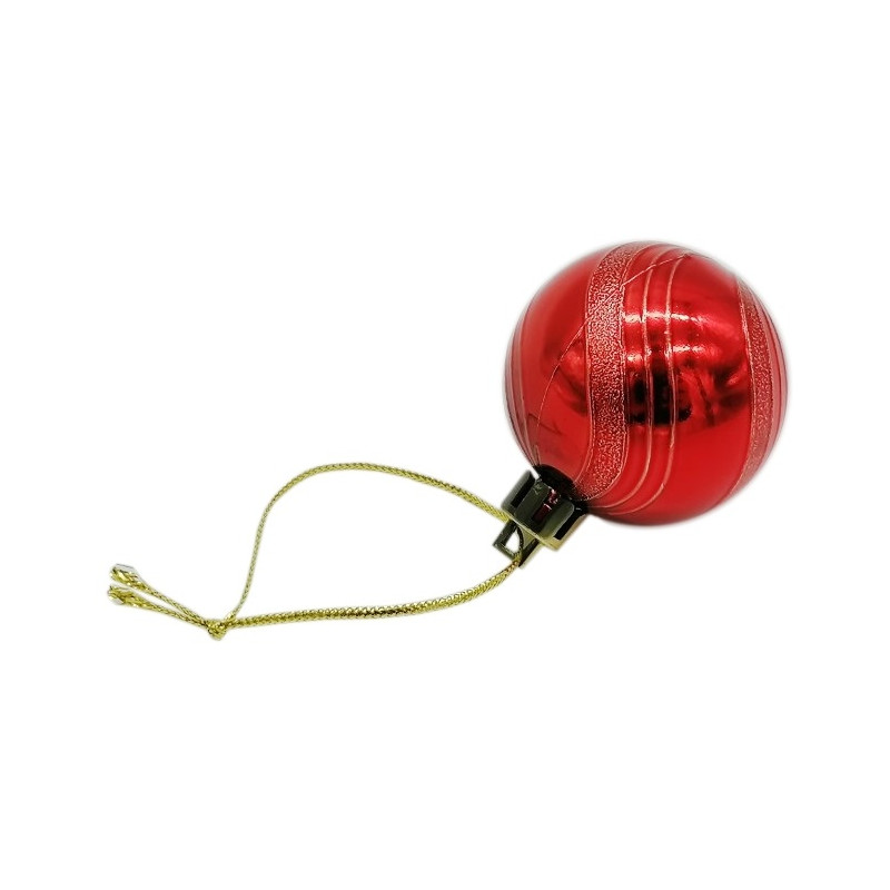 5605 ZESTAW 6szt BOMBKA KOLOROWA CHOINKOWA OZDOBA