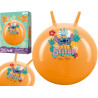 5281 John Piłka Do Skakania z Uchwytami Disney Stitch pomarańczowa 