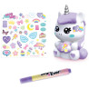 6686 Świecące Dekorożce – Zwierzaczki DIY KAWAII, Jednorożec z chmurką