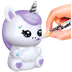 6686 Świecące Dekorożce – Zwierzaczki DIY KAWAII, Jednorożec z chmurką