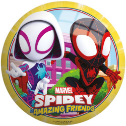3071 Duża gumowa kolorowa piłka do gry Spidey  23cm 