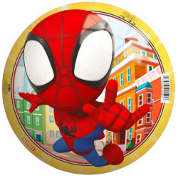 3071 Duża gumowa kolorowa piłka do gry Spidey  23cm 