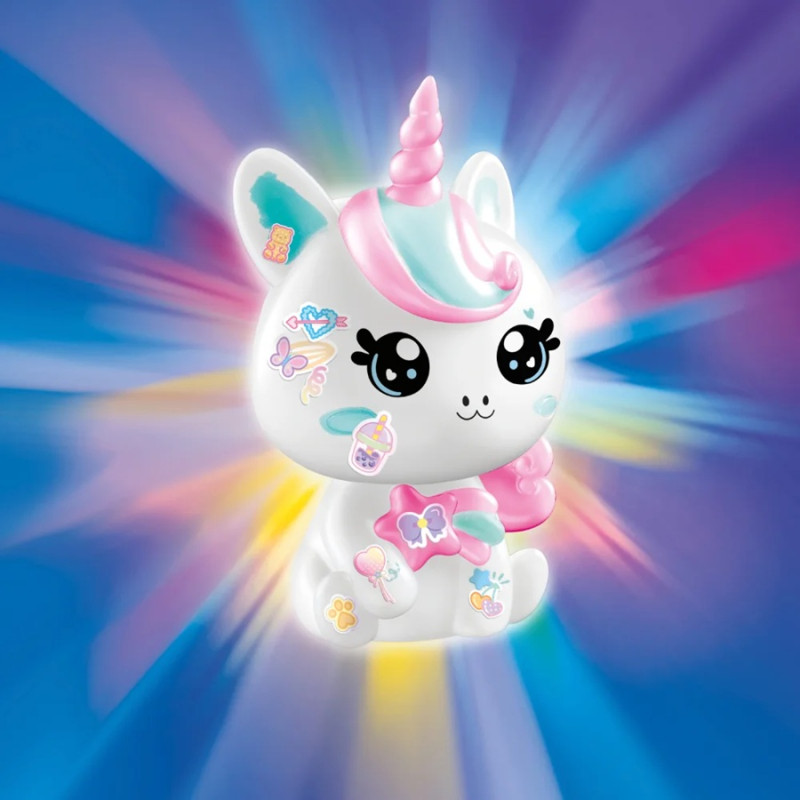 7348 Świecące Dekorożce – Rodzinka jednorożców DIY Kawaii style 
