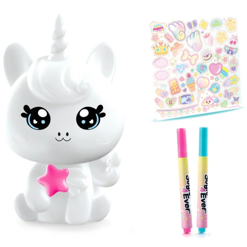 7324 Świecące Dekorożce – Jednorożec DIY Kawaii style 