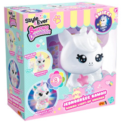 7324 Świecące Dekorożce – Jednorożec DIY Kawaii style 
