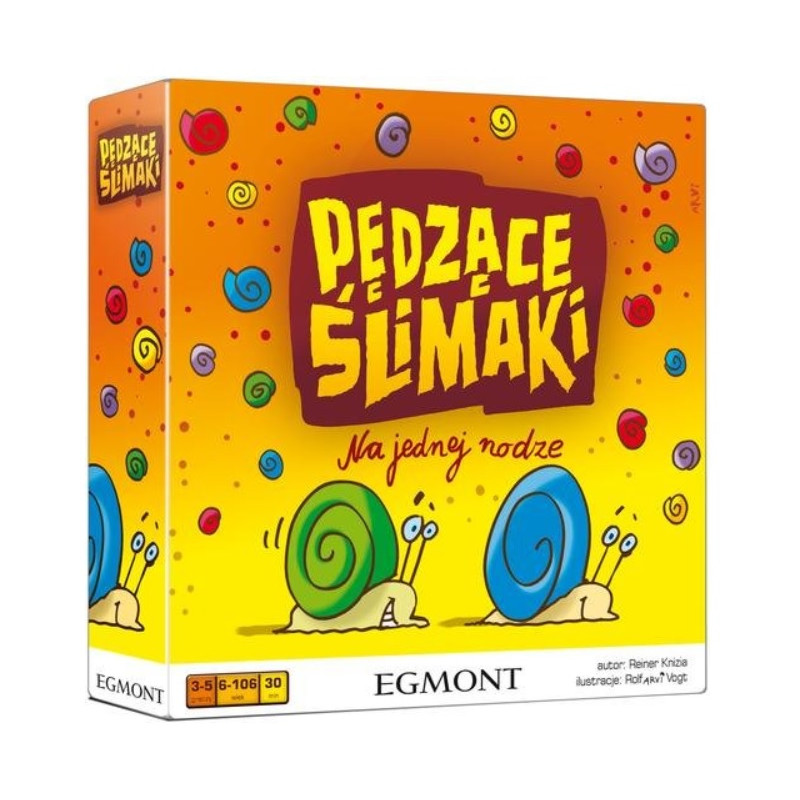 6396 Egmont Gra Planszowa Pędzące Ślimaki