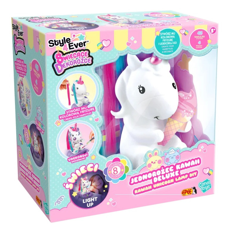 7331 Świecące Dekorożce – Jednorożec DIY Deluxe Kawaii style 
