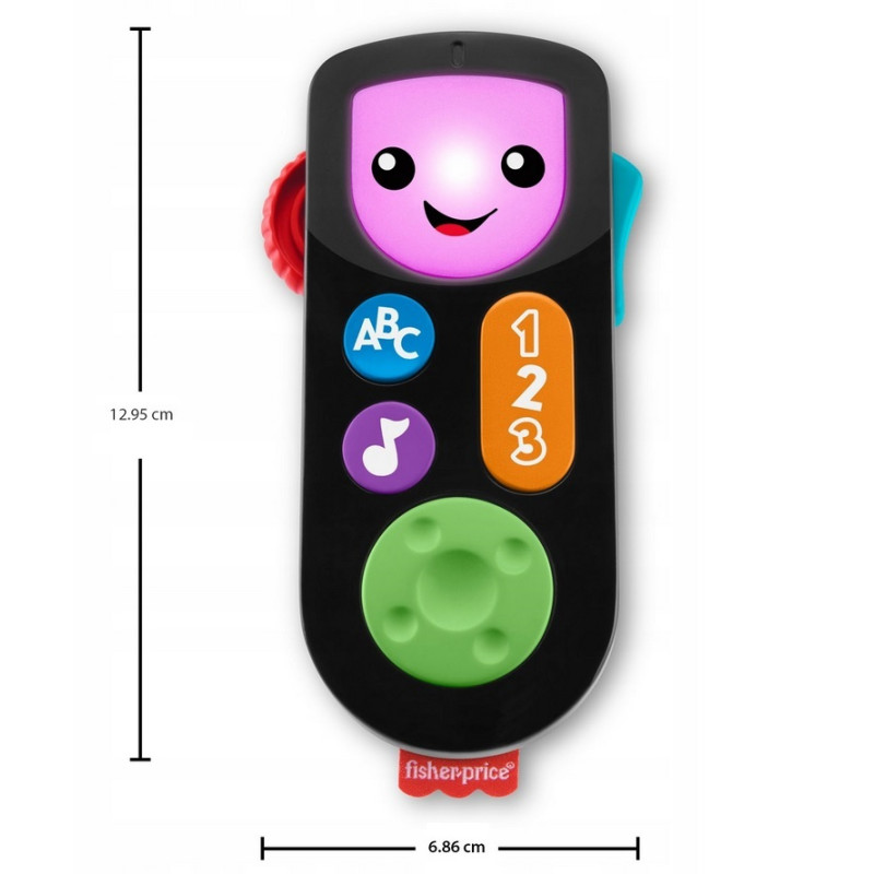 1647 Fisher-Price Edukacyjny interaktywny pilocik 
