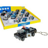 2714 Brelok AUTO POLICYJNE metalowe brelok do kluczy otwierane drzwi MIX