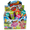 2455 Piłka z pianki do zabawy – rugby 16 cm antystresowa