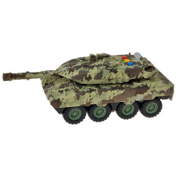 4291 Funkcyjny czołg ze światłem i dźwiękiem pojazd wojskowy tank armia