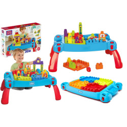 3883 Klocki Mega Bloks Stolik do budowania z klockami „Buduj i ucz się“