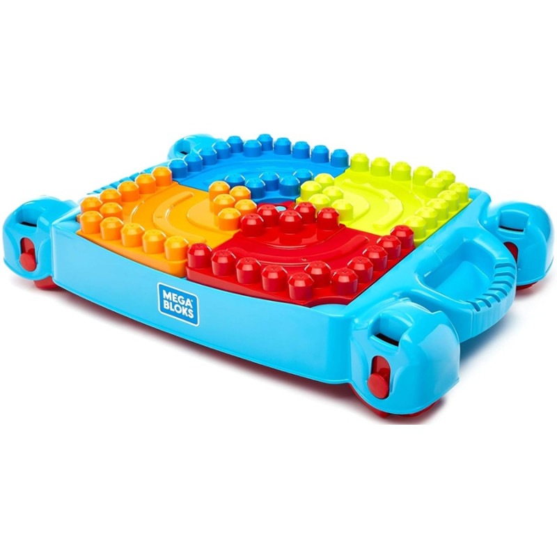 3883 Klocki Mega Bloks Stolik do budowania z klockami „Buduj i ucz się“
