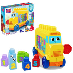 9050 Klocki Mega Bloks Autobus Buduj I Licz pojazd i klocki