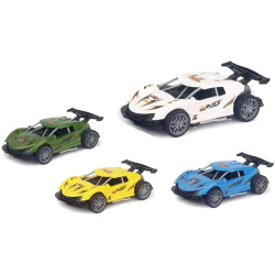 4098 Sportowe auto z napędem pull-back wyścigówka pojazd