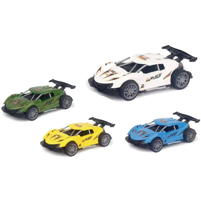 4098 Sportowe auto z napędem pull-back wyścigówka pojazd