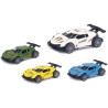4098 Sportowe auto z napędem pull-back wyścigówka pojazd