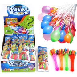 2927 Balony na wodę bomby wodne zabawa baloniki 37 sztuk